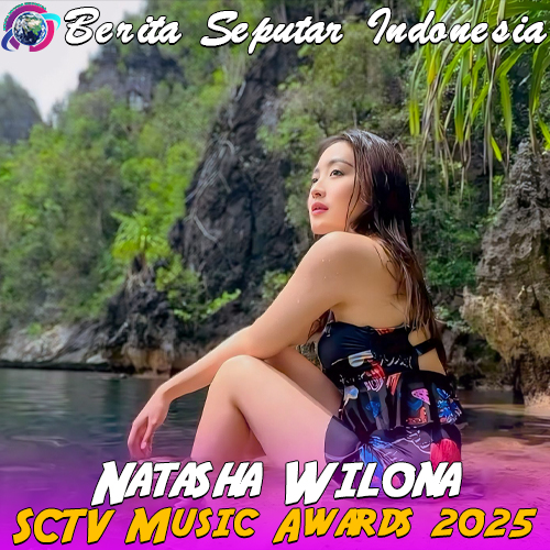 Natasha Wilona di SCTV Music Awards 2025