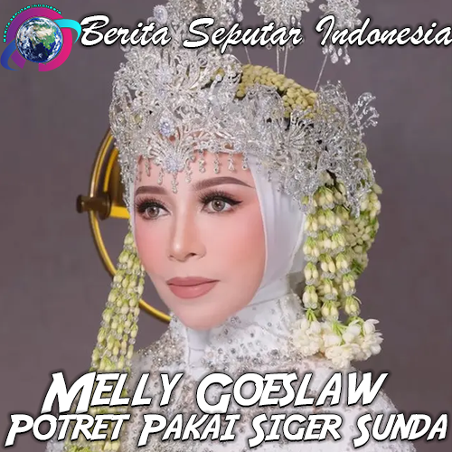 Potret Melly Goeslaw Pakai Siger Sunda di Wedding Anniversary 30 Tahun