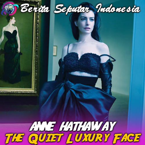 Wajah Anne Hathaway dan Tren “The Quiet Luxury Face”