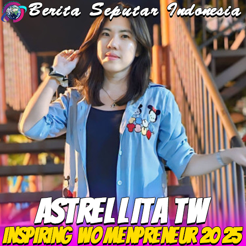 Astrellita TW Raih Penghargaan Most Inspiring Womenpreneur 2025
